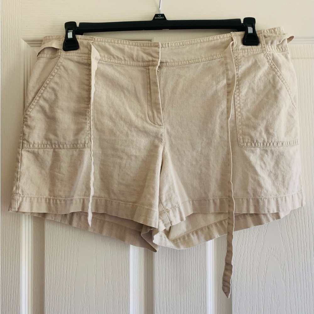 New York & Company Linen Shorts